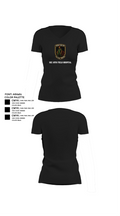 SCC 10th Field Hospital 86139824 Women's Short Sleeve V-neck Shirt - 24