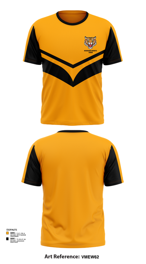 Short Sleeve Performance Shirt, Muskegon Heights Cheer, Cheer, Teamtime, Team time, sublimation, custom sports apparel, team uniforms, spirit wear, spiritwear, sports uniforms, custom shirts, team store, custom team store, fundraiser sports, apparel fundraiser