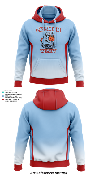 Hoodie, Crismon Rattlers, Women's Basketball, Teamtime, Team time, sublimation, custom sports apparel, team uniforms, spirit wear, spiritwear, sports uniforms, custom shirts, team store, custom team store, fundraiser sports, apparel fundraiser