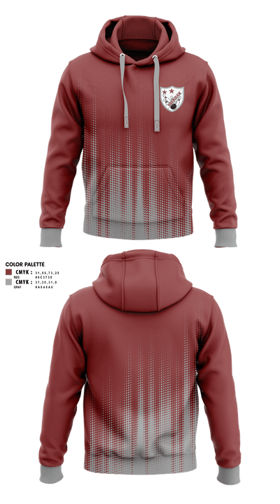 Sheridan High School Bowling 77563042 Hoodie - 1