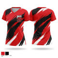 BATS UP Women's Short Sleeve V-neck Shirt - 1