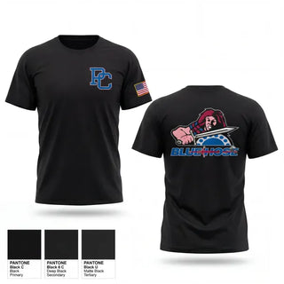 Old School Cotton Feel Shirt, PC ROTC, Army, Teamtime, Team time, sublimation, custom sports apparel, team uniforms, spirit wear, spiritwear, sports uniforms, custom shirts, team store, custom team store, fundraiser sports, apparel fundraiser
