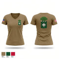 4th Infantry Regiment 41049175 Women's Short Sleeve V-neck Shirt - 1