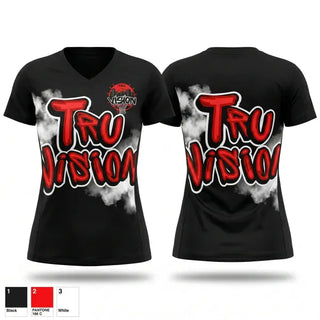 Womens Short Sleeve Vneck Shirt, Tru vison, Men's Basketball, Teamtime, Team time, sublimation, custom sports apparel, team uniforms, spirit wear, spiritwear, sports uniforms, custom shirts, team store, custom team store, fundraiser sports, apparel fundraiser