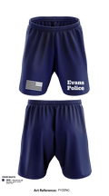 Town of Evans Police 53204193 Athletic Shorts With Pockets - 3