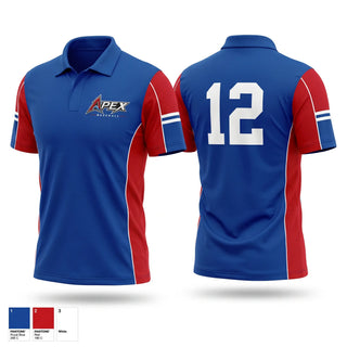 Short Sleeve Performance Polo, Apex baseball, Baseball, Teamtime, Team time, sublimation, custom sports apparel, team uniforms, spirit wear, spiritwear, sports uniforms, custom shirts, team store, custom team store, fundraiser sports, apparel fundraiser