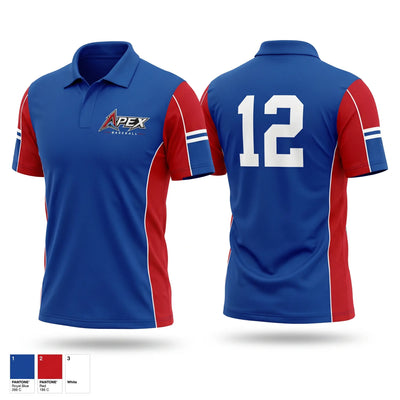 Apex baseball Short Sleeve Performance Polo - 1