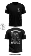 Warren County Sheriff’s Office K-9 Short Sleeve Performance Shirt - 8
