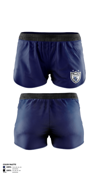 Womens Soccer Shorts, Trinity Collegiate, Men's Soccer, Teamtime, Team time, sublimation, custom sports apparel, team uniforms, spirit wear, spiritwear, sports uniforms, custom shirts, team store, custom team store, fundraiser sports, apparel fundraiser