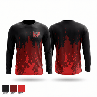 Long Sleeve Performance Shirt, BLURRR ELITE, , Teamtime, Team time, sublimation, custom sports apparel, team uniforms, spirit wear, spiritwear, sports uniforms, custom shirts, team store, custom team store, fundraiser sports, apparel fundraiser