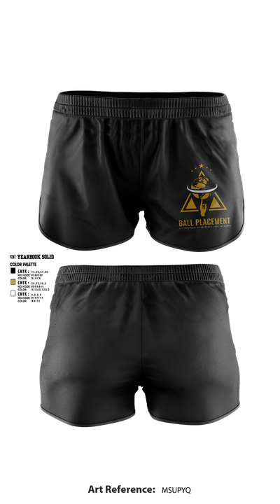 Ball Placement Women's Shorts - 1