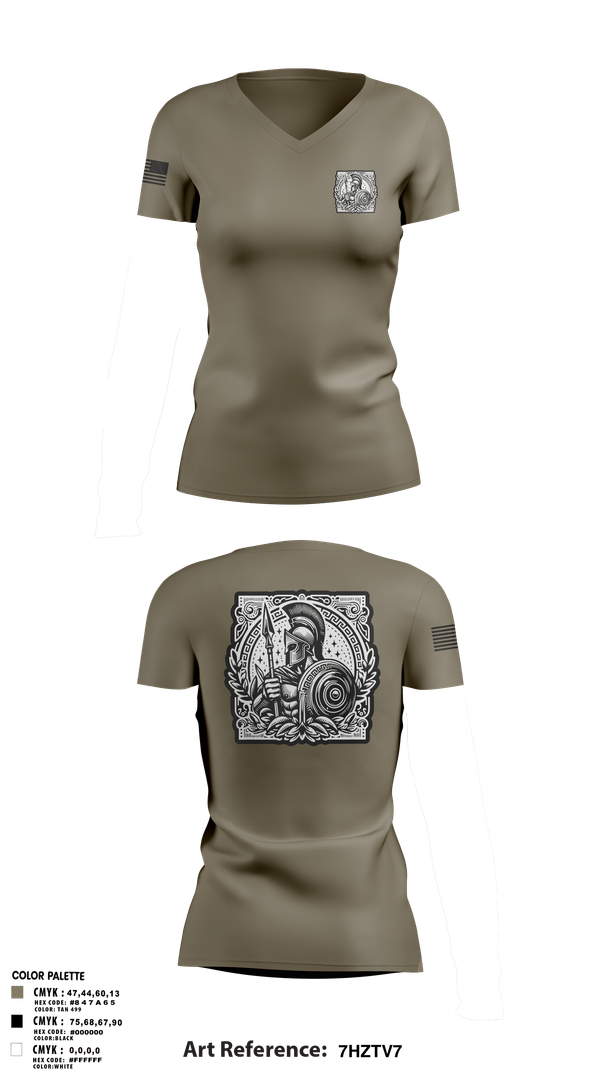 Womens Short Sleeve Vneck Shirt, Detachment 9, Army, Teamtime, Team time, sublimation, custom sports apparel, team uniforms, spirit wear, spiritwear, sports uniforms, custom shirts, team store, custom team store, fundraiser sports, apparel fundraiser
