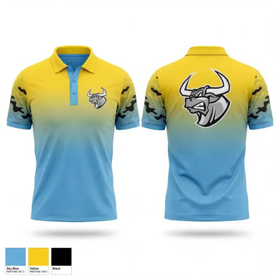 NBC BULLS 15155634 Short Sleeve Performance Polo - 1