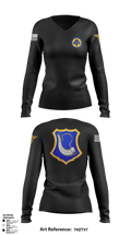 HHC 1/181 62723677 Women's Long Sleeve V-neck Shirt - 1