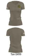 LE ROY POLICE DEPARTMENT 6162158 Women's Short Sleeve V-neck Shirt - 6