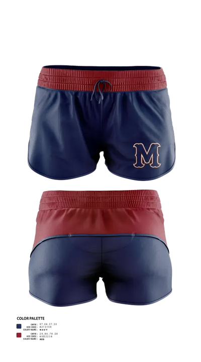 Madison Academic High School Softball 93879285 Women's Shorts - 21