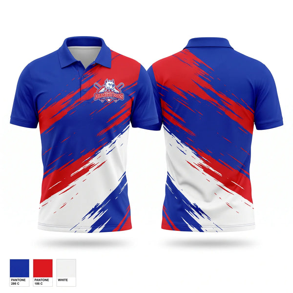 Short Sleeve Performance Polo, NorCal Diamond Dogs, Softball, Teamtime, Team time, sublimation, custom sports apparel, team uniforms, spirit wear, spiritwear, sports uniforms, custom shirts, team store, custom team store, fundraiser sports, apparel fundraiser