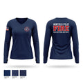 Winfield foley fire protection district Women's Long Sleeve V-neck Shirt - 1