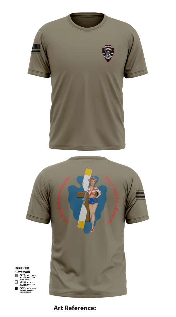 Old School Cotton Feel Shirt, B Co 1/114th Maintenance, Army, Teamtime, Team time, sublimation, custom sports apparel, team uniforms, spirit wear, spiritwear, sports uniforms, custom shirts, team store, custom team store, fundraiser sports, apparel fundraiser
