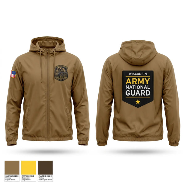 Windbreaker, RSP Wolverines, National Guard, Teamtime, Team time, sublimation, custom sports apparel, team uniforms, spirit wear, spiritwear, sports uniforms, custom shirts, team store, custom team store, fundraiser sports, apparel fundraiser