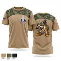 C-co 4-31 INF Mortar Section 82758806 Old School Cotton Feel Shirt - 1
