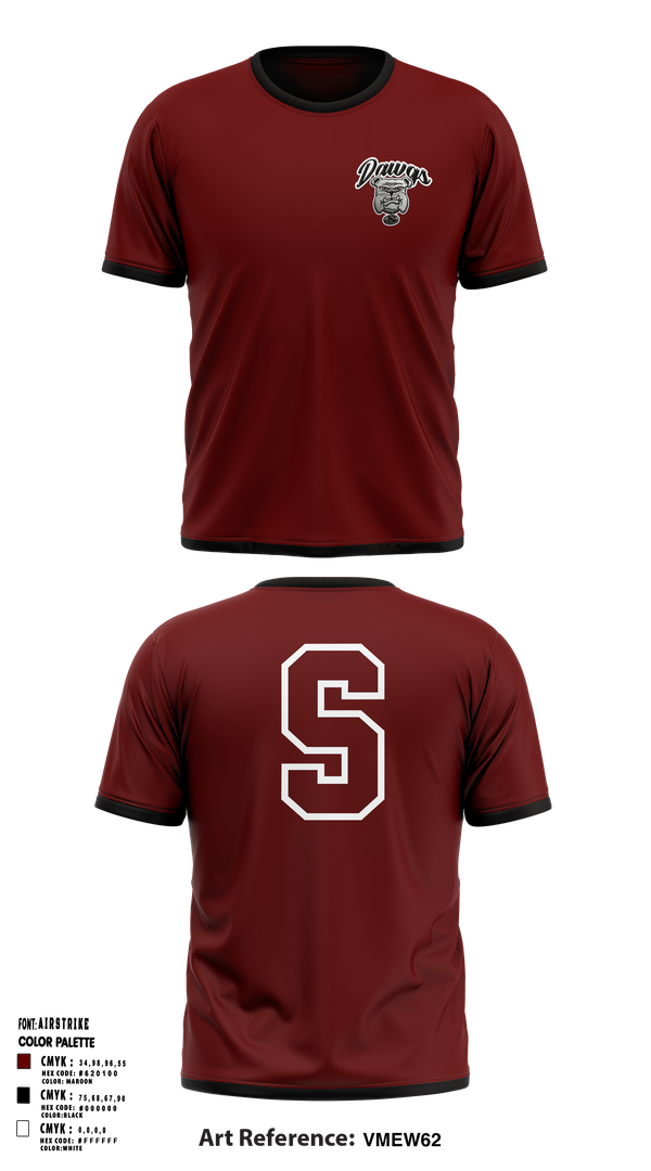 Short Sleeve Performance Shirt, Sobrato HS Bulldogs, , Teamtime, Team time, sublimation, custom sports apparel, team uniforms, spirit wear, spiritwear, sports uniforms, custom shirts, team store, custom team store, fundraiser sports, apparel fundraiser