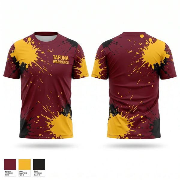 TAFUNA WARRIORS Short Sleeve Performance Shirt - 2