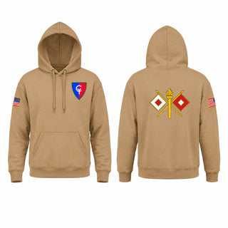 Hoodie, 38th Infantry Division, Army, Teamtime, Team time, sublimation, custom sports apparel, team uniforms, spirit wear, spiritwear, sports uniforms, custom shirts, team store, custom team store, fundraiser sports, apparel fundraiser