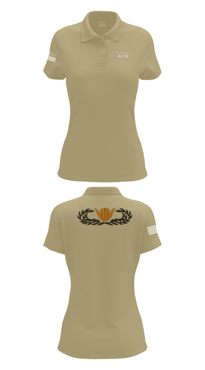 KISARAZU COMBAT TRAINING UNIT Women's Short Sleeve Performance Polo  - 95
