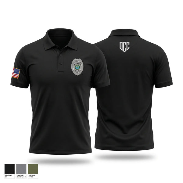 Short Sleeve Performance Polo, Huntingdon Police Department, Police, Teamtime, Team time, sublimation, custom sports apparel, team uniforms, spirit wear, spiritwear, sports uniforms, custom shirts, team store, custom team store, fundraiser sports, apparel fundraiser