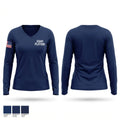Adam Platoon 94776671 Women's Long Sleeve V-neck Shirt - 1
