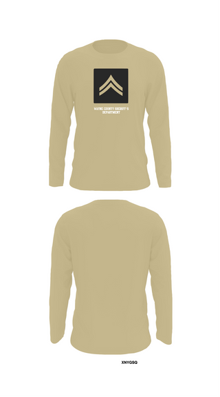 Long Sleeve Performance Shirt, Wayne County Sheriff’s Department, Police, Teamtime, Team time, sublimation, custom sports apparel, team uniforms, spirit wear, spiritwear, sports uniforms, custom shirts, team store, custom team store, fundraiser sports, apparel fundraiser