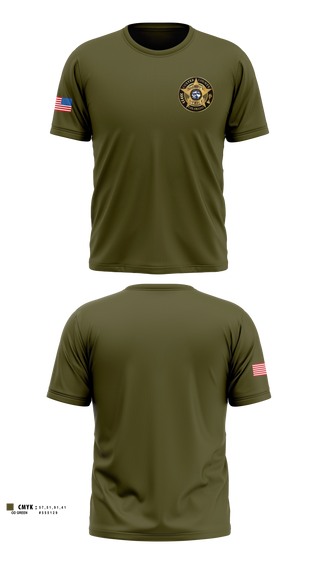 Short Sleeve Performance Shirt, CUSTER COUNTY SHERIFF'S OFFICE, Police, Teamtime, Team time, sublimation, custom sports apparel, team uniforms, spirit wear, spiritwear, sports uniforms, custom shirts, team store, custom team store, fundraiser sports, apparel fundraiser