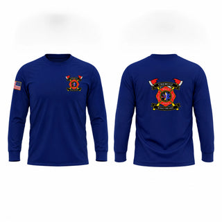 Long Sleeve Performance Shirt, Chemult Rural Fire Protection District, Fire Department, Teamtime, Team time, sublimation, custom sports apparel, team uniforms, spirit wear, spiritwear, sports uniforms, custom shirts, team store, custom team store, fundraiser sports, apparel fundraiser