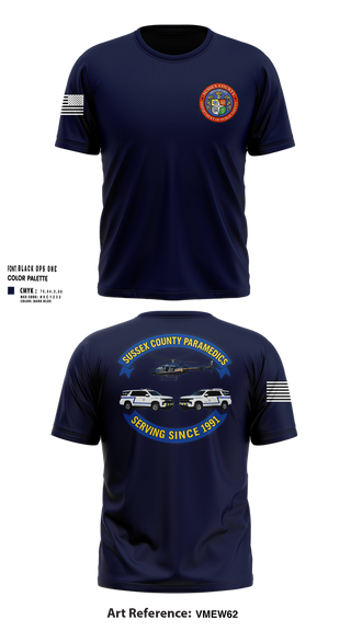 Short Sleeve Performance Shirt, Sussex County Paramedics, , Teamtime, Team time, sublimation, custom sports apparel, team uniforms, spirit wear, spiritwear, sports uniforms, custom shirts, team store, custom team store, fundraiser sports, apparel fundraiser