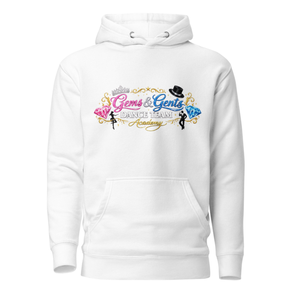 Unisex Hoodie - 1 - White