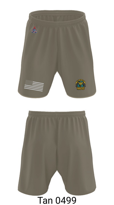 22 MPAD 53180921 Athletic Shorts With Pockets - 69