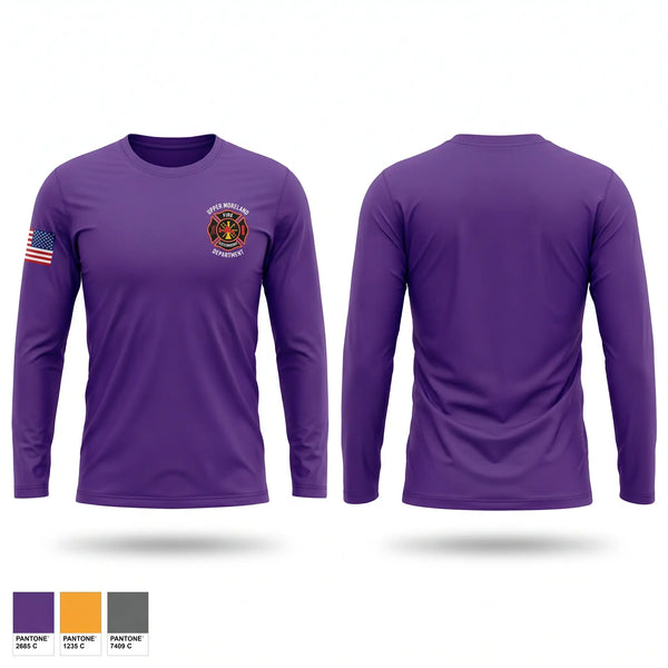 Long Sleeve Performance Shirt, Upper Moreland Fire DepartmentUpper Moreland Fire Department, Fire Department, Teamtime, Team time, sublimation, custom sports apparel, team uniforms, spirit wear, spiritwear, sports uniforms, custom shirts, team store, custom team store, fundraiser sports, apparel fundraiser