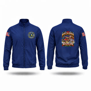 Windbreaker, Hopewell Township Volunteer, Fire Department, Teamtime, Team time, sublimation, custom sports apparel, team uniforms, spirit wear, spiritwear, sports uniforms, custom shirts, team store, custom team store, fundraiser sports, apparel fundraiser