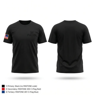 Old School Cotton Feel Shirt, 1st Platoon, Police, Teamtime, Team time, sublimation, custom sports apparel, team uniforms, spirit wear, spiritwear, sports uniforms, custom shirts, team store, custom team store, fundraiser sports, apparel fundraiser