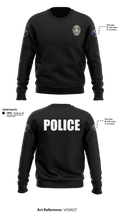 Farmersville Police Crew Neck Sweatshirt - 7