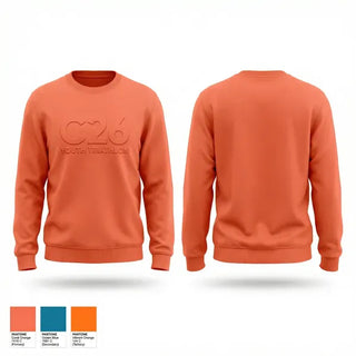 Crew Neck Sweatshirt, C26 Youth Triathlon, Spirit Store, Teamtime, Team time, sublimation, custom sports apparel, team uniforms, spirit wear, spiritwear, sports uniforms, custom shirts, team store, custom team store, fundraiser sports, apparel fundraiser