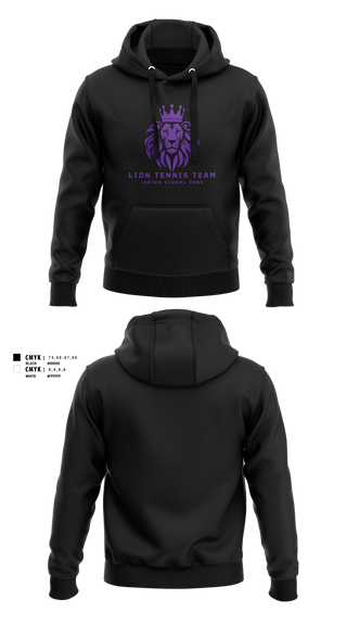 Hoodie, Lion Tennis Team, Tennis, Teamtime, Team time, sublimation, custom sports apparel, team uniforms, spirit wear, spiritwear, sports uniforms, custom shirts, team store, custom team store, fundraiser sports, apparel fundraiser