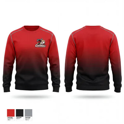 Houston Outlaws 62598113 Crew Neck Sweatshirt - 1