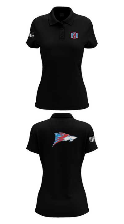 North Iredell High School Volleyball 34640851 Women's Short Sleeve Performance Polo  - 36