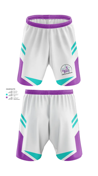 Athletic Shorts With Pockets, Raise the Barre Dance Academy, , Teamtime, Team time, sublimation, custom sports apparel, team uniforms, spirit wear, spiritwear, sports uniforms, custom shirts, team store, custom team store, fundraiser sports, apparel fundraiser
