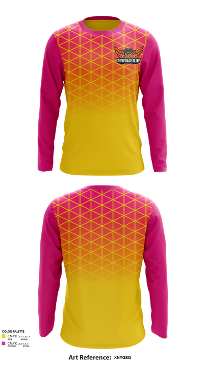 Rosedale Elite Long Sleeve Performance Shirt 1
