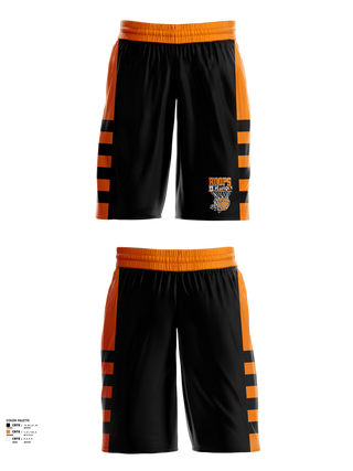 Mens Basketball Shorts, Hoops 4 Hunger, Men's Basketball, Teamtime, Team time, sublimation, custom sports apparel, team uniforms, spirit wear, spiritwear, sports uniforms, custom shirts, team store, custom team store, fundraiser sports, apparel fundraiser