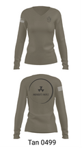 Retired 74998904 Women's Long Sleeve V-neck Shirt - 77