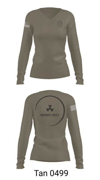 Womens Long Sleeve Vneck Shirt, Retired, Army, Teamtime, Team time, sublimation, custom sports apparel, team uniforms, spirit wear, spiritwear, sports uniforms, custom shirts, team store, custom team store, fundraiser sports, apparel fundraiser